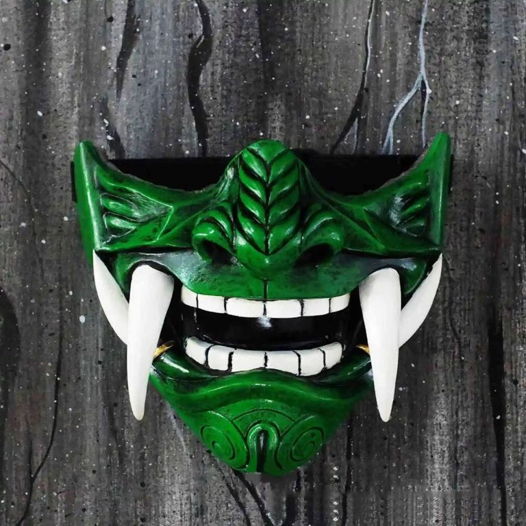Japans Demon Mond Masker