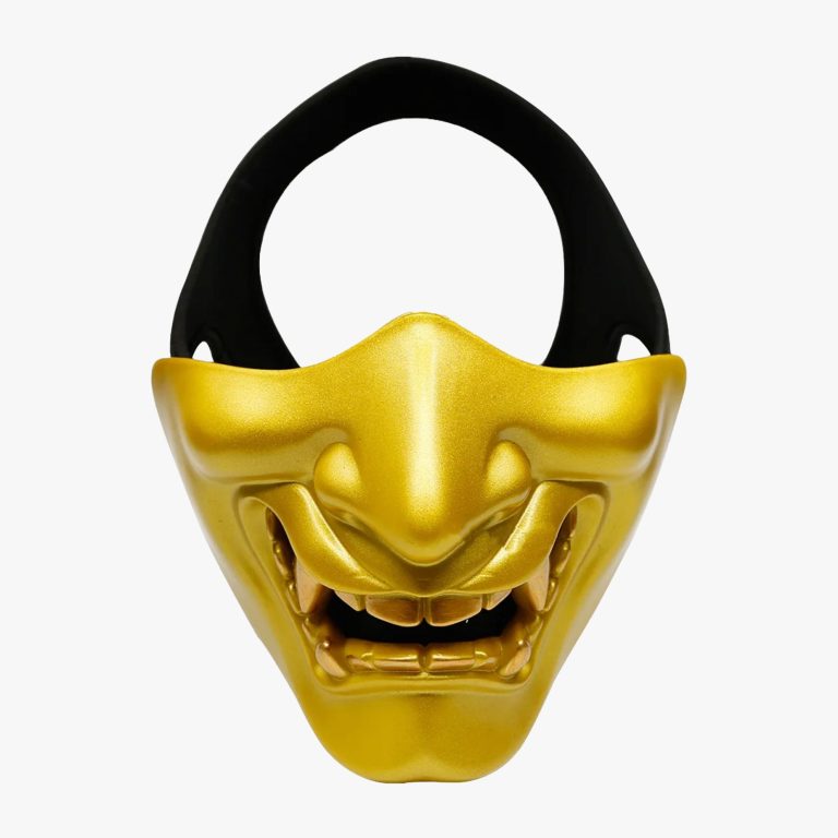Japans Masker Met Gouden Mond