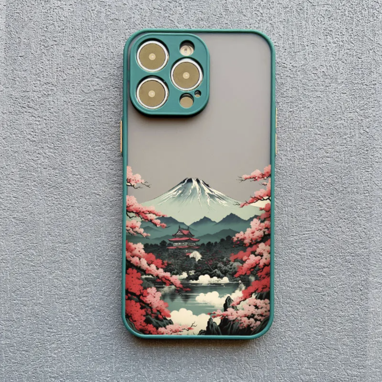 Mount Fuji En Sakura Japanse Telefoonhoesje Iphone 7 8